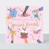 Mistletoe & Wine - Special Friend Christmas Card