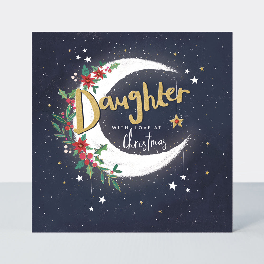 Mistletoe &amp; Wine - Daughter Christmas Card