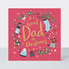 Mistletoe & Wine - Dad Christmas Card