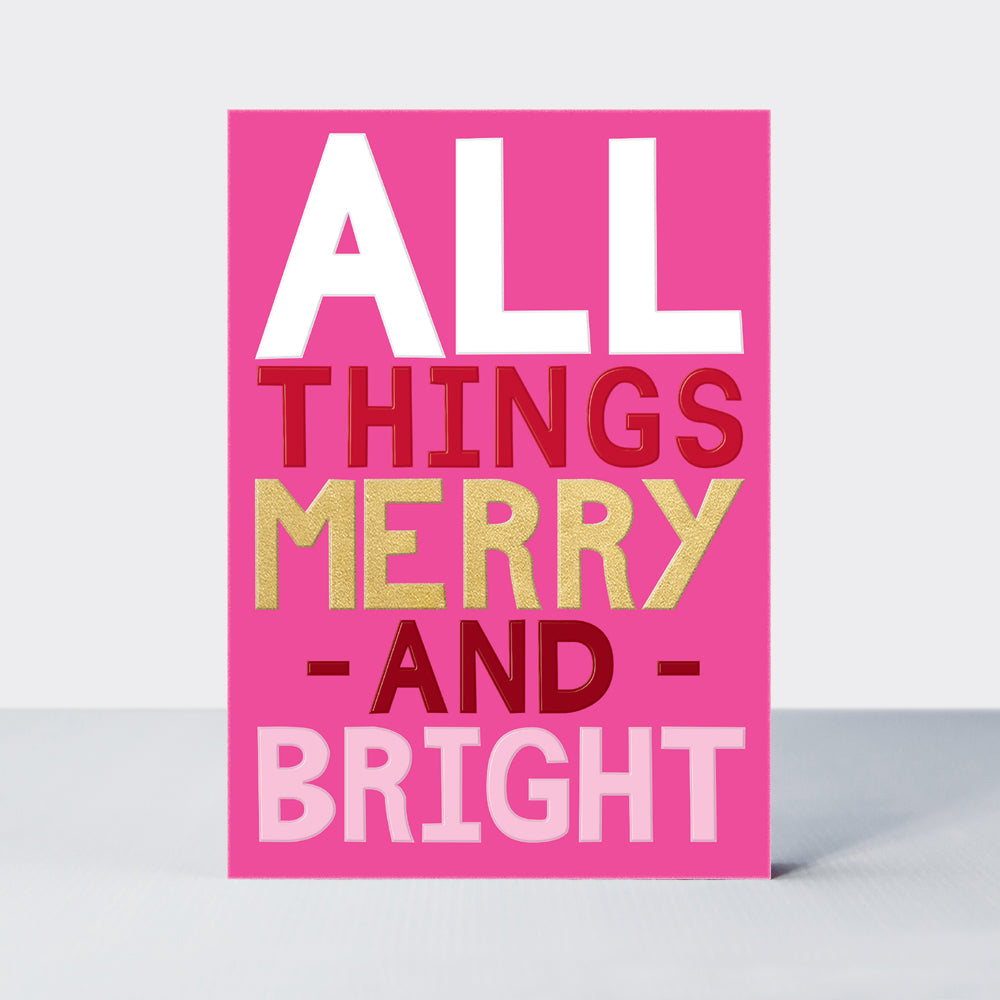 Eggnog Christmas Card - All Things Merry &amp; Bright