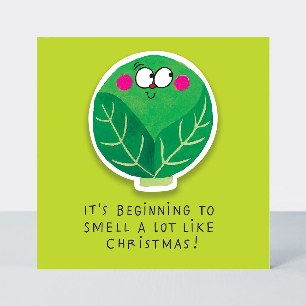 Little Nuggets Christmas Card - It's Beginning to Smell a Lot Like Christmas