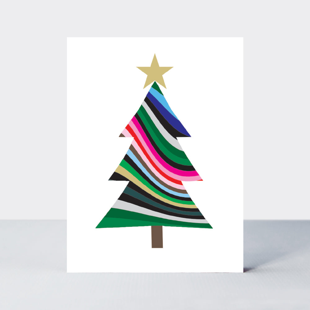 Mini Christmas Card Box - Bright Contemporary Festive Designs - Set of 20