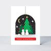 Mini Christmas Card Box - Bright Contemporary Festive Designs - Set of 20
