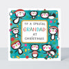 Christmas Card - Special Grandad - Penguins