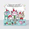 Christmas Card Side by Side - Christmas Cats