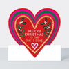 Christmas Card Side by Side - To The One I Love/Heart