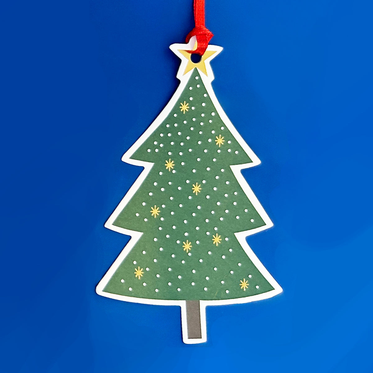 Pack of 4 Gift Tags - Christmas Tree