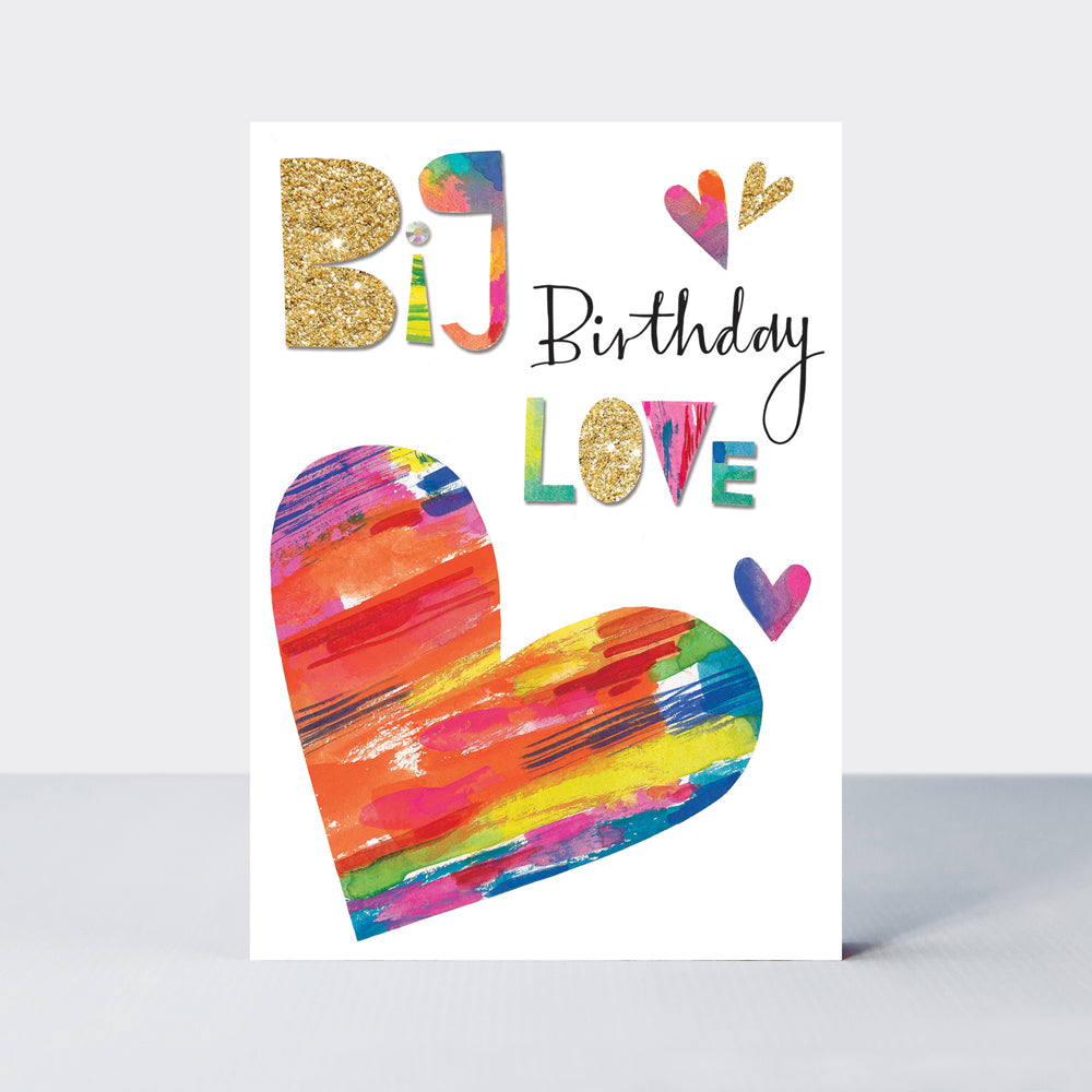 Zest - Big Birthday Love - Birthday Card