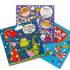 Dinosaurs, Space & Superheroes Colouring Book Set of 3
