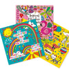 Happiness, Jungle & Cats and Dogs Colouring Book Set of 3