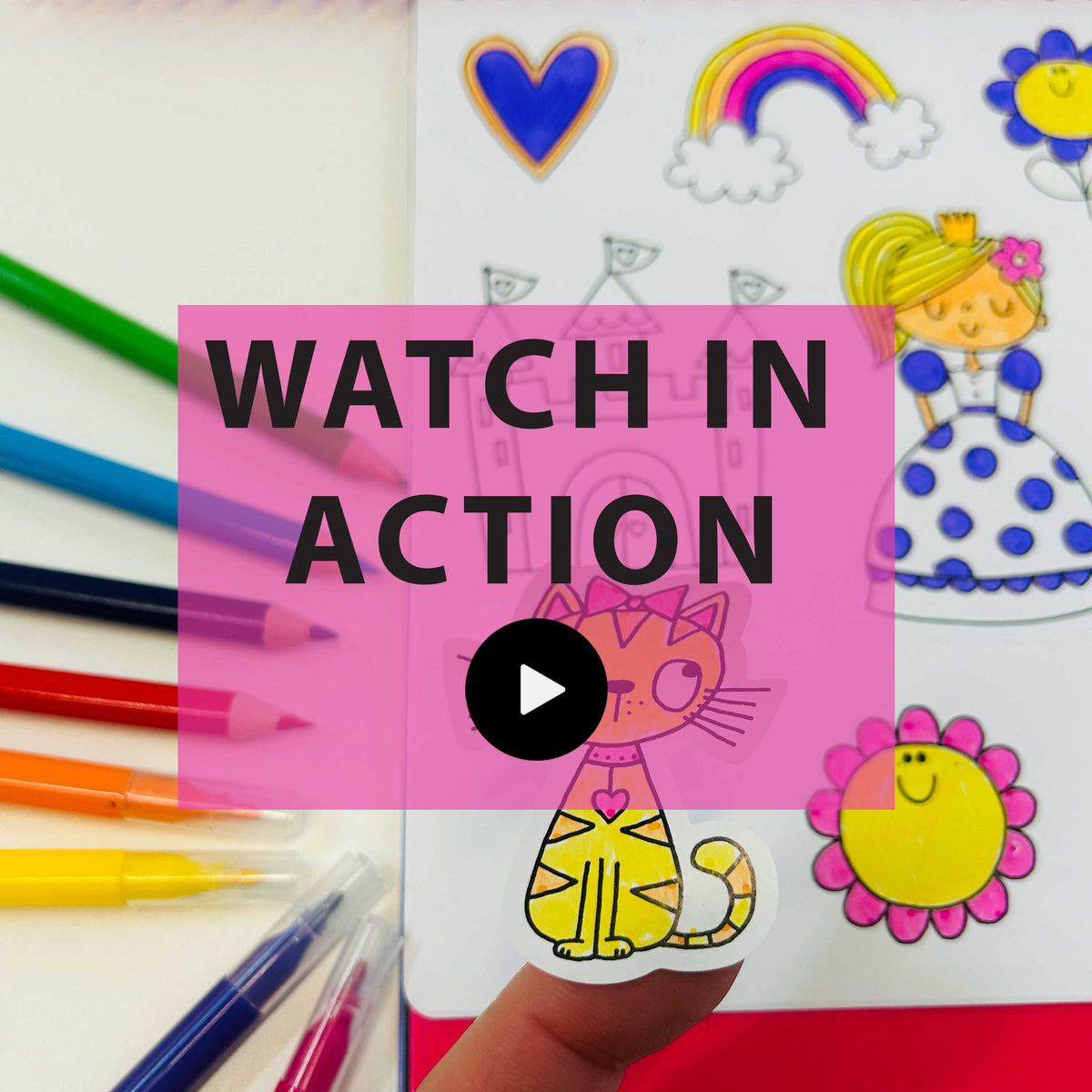 Activity Book with Scratch Art &amp; Stickers - Fairytale Princess