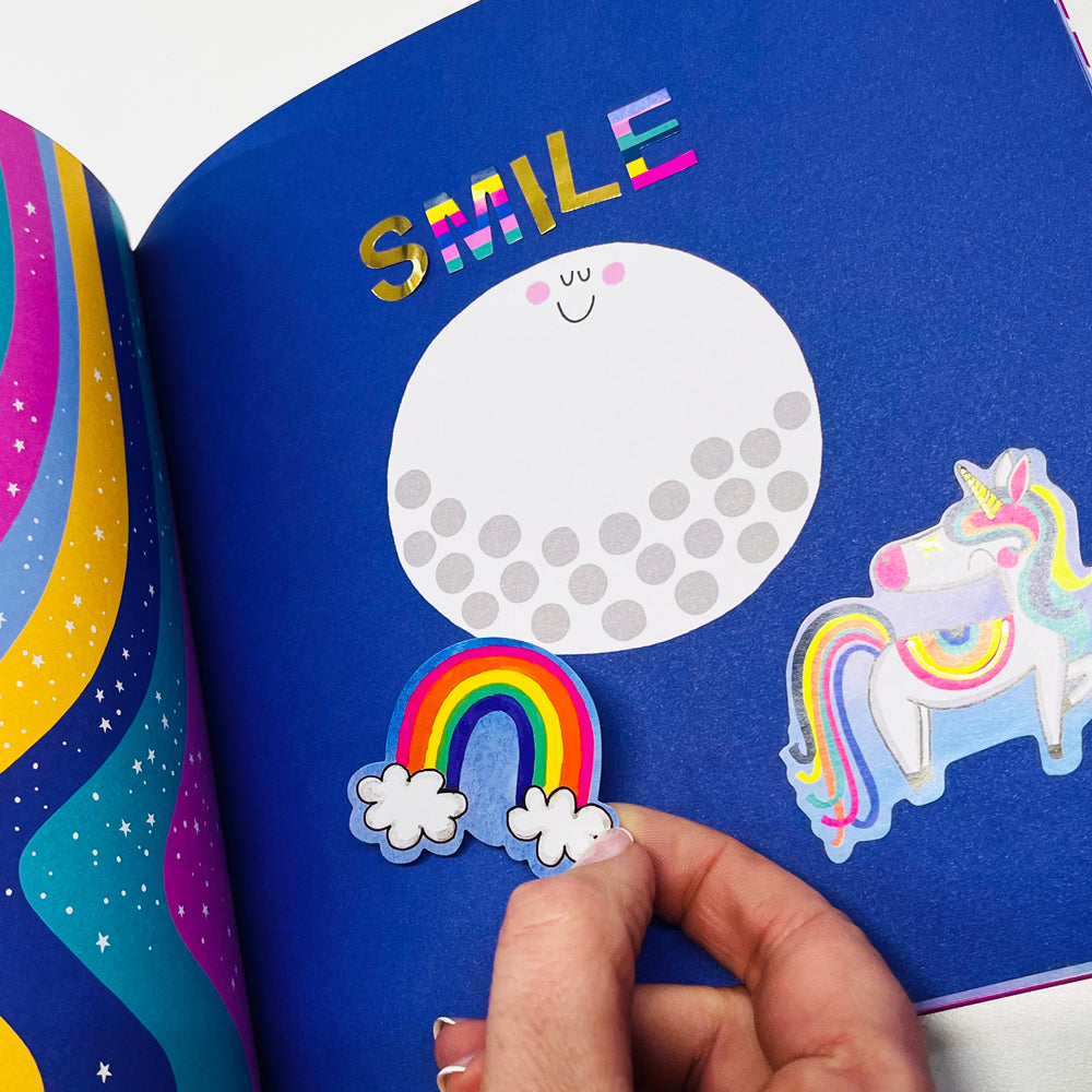 Sticker Scene and Colouring Activity Book - Moondance Ballerina