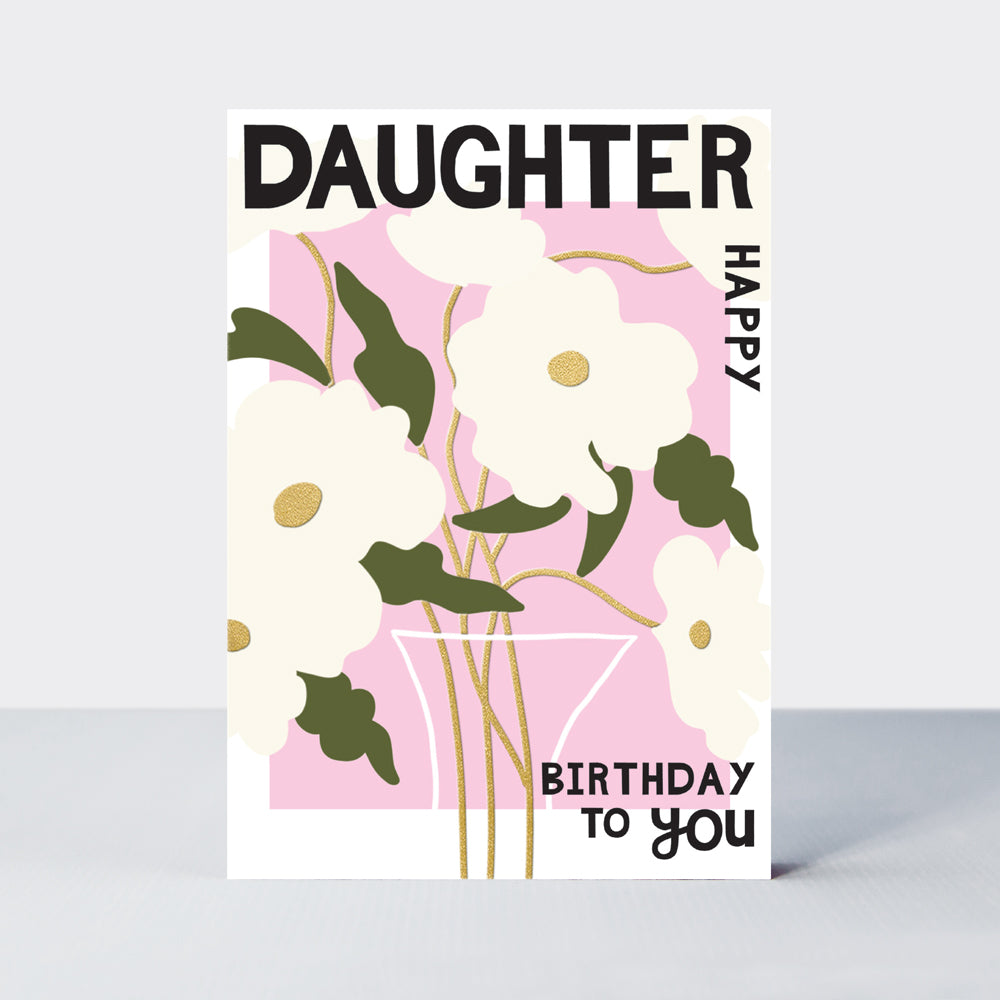 Belle - Daughter Birthday Poppies  - Birthday Card