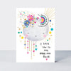 Bewitched - I Love You to the Moon and Back  - Birthday Card