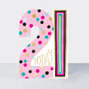 Cookie Cutters - Age 21  - Birthday Card