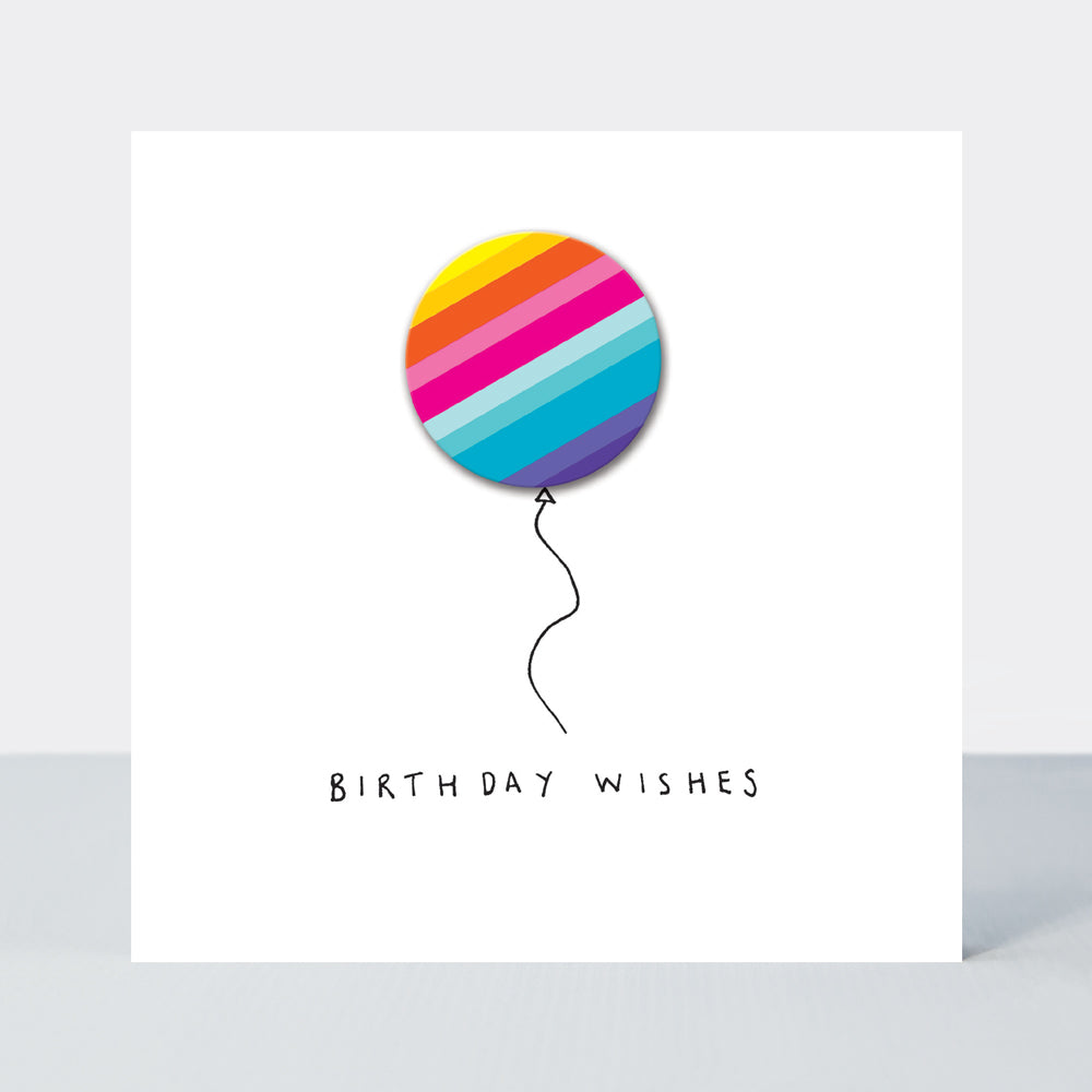 Lollipop - Birthday Wishes Balloon  - Birthday Card