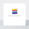 Lollipop - Princess For The Day Crown  - Birthday Card