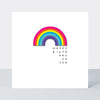 Lollipop - Happy Birthday To You Rainbow  - Birthday Card