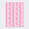 Gift Wrap Sheet  - Pink Baby Girl